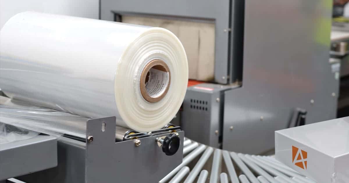 adstral shrink wrapping machine